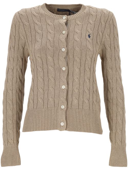 Beige front button cardigan POLO RALPH LAUREN | 211891643021